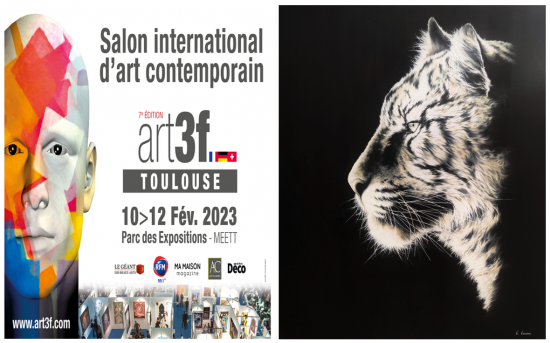 Caruana Clémence Salon Art3f Toulouse Février 2023